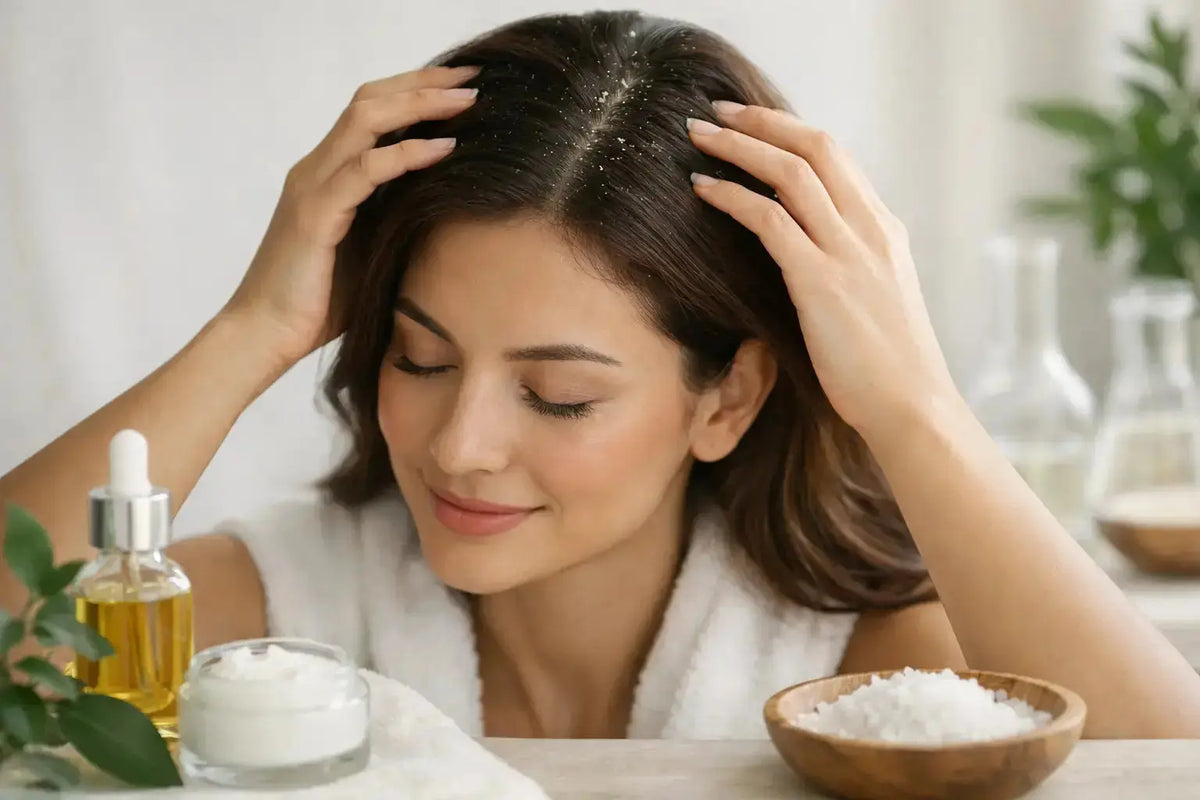 How to Soothe Scalp Flakes With Active Care