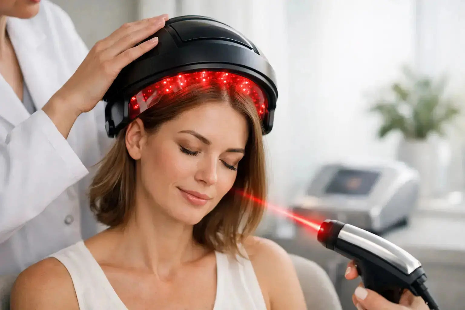 How Does Laser Therapy Work for Hair Loss? CALINACHI Cosmetics