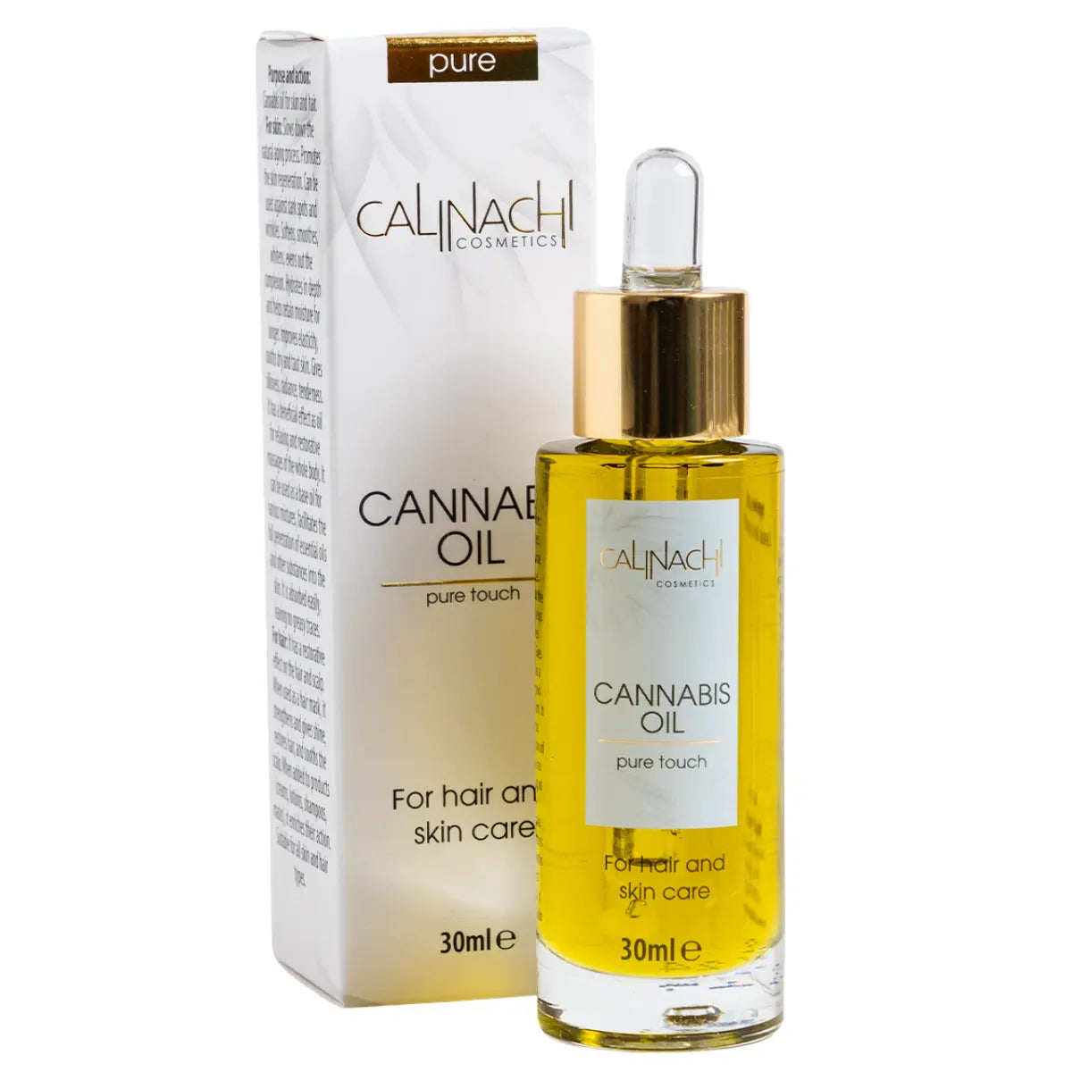 Cannabis Oil, 30ml.  CALINACHI Cosmetics