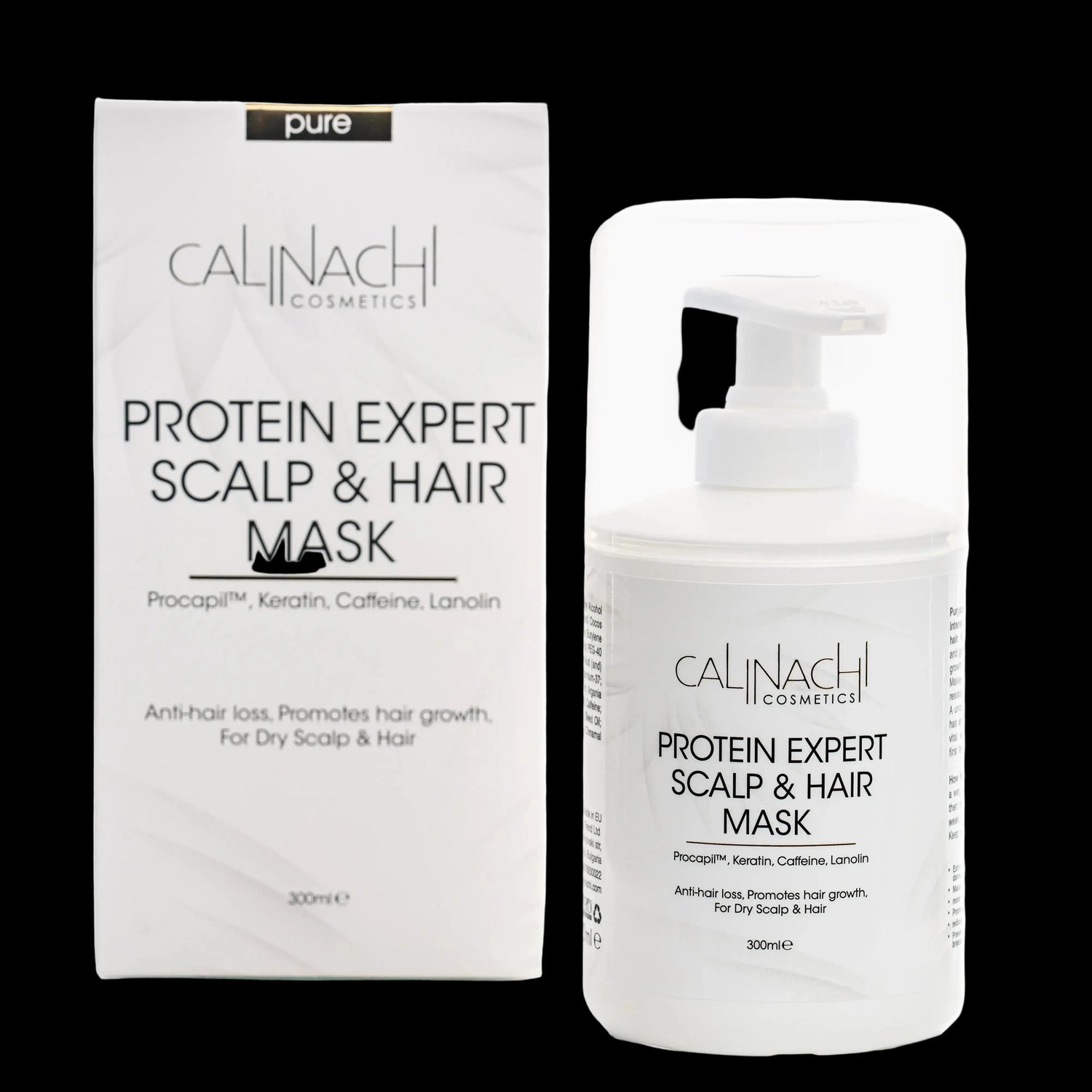 Full Therapy against Hair Loss & New Hair Growth Stimulation HairCare Sets CALINACHI Cosmetics