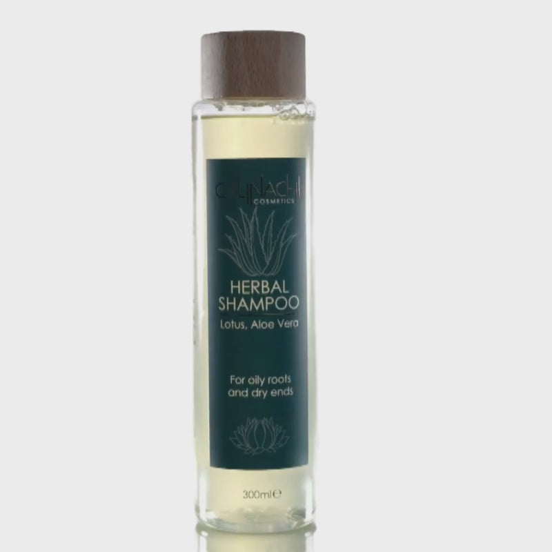 Professional Oily Scalp &amp; Dry Ends Shampoo | Herbal &amp; Sulfate-Free | 300 ml