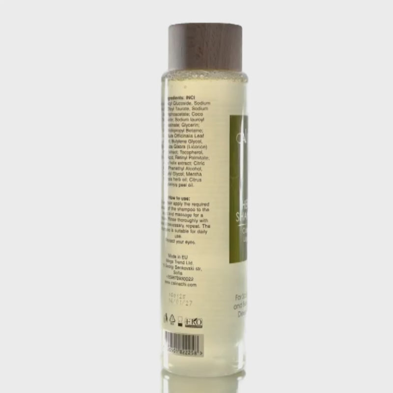 Professional Moisturizing Shampoo | Herbal &amp; Sulfate-Free | 300 ml
